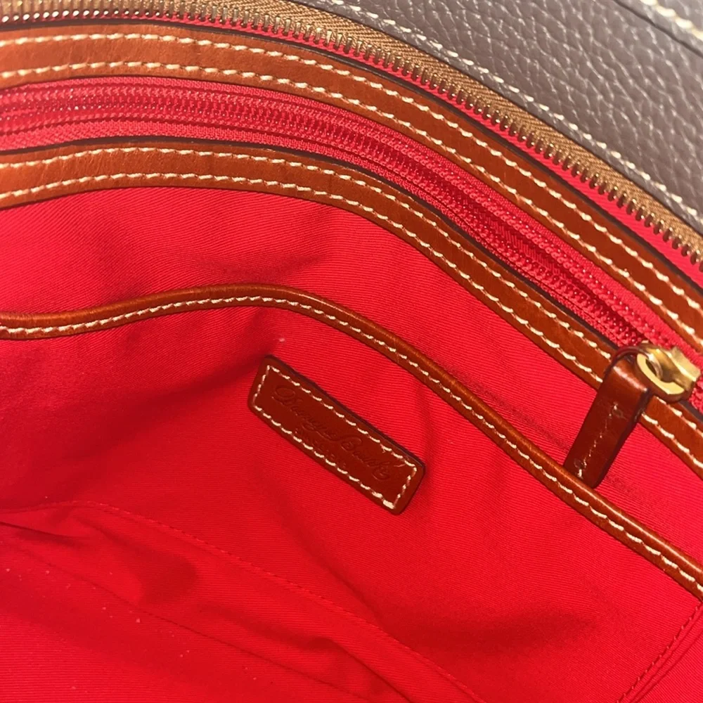 Dooney & Bourke Pebble Grain Small Lexington Tote Purse - Picture 4 of 9